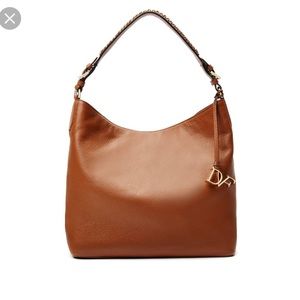 DVF Tan Hobo Handbag - only carried once